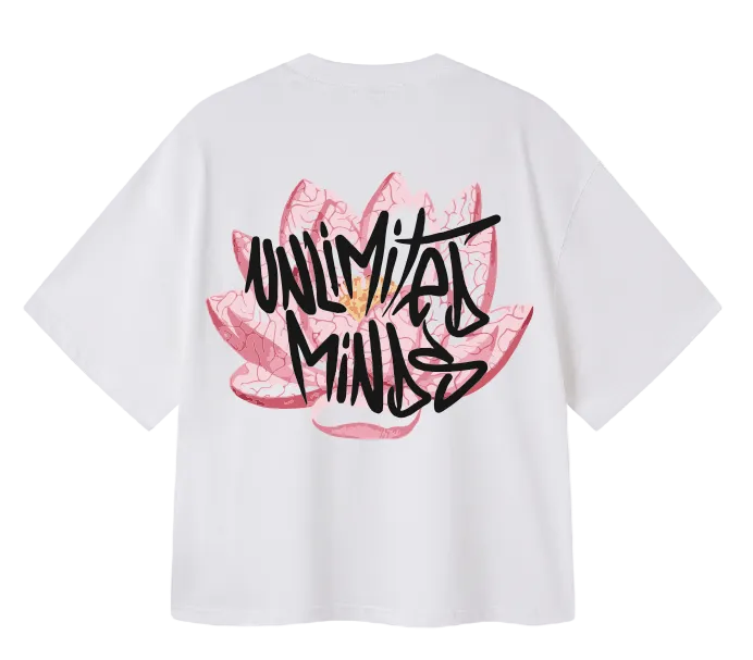THE LOTUS T — BOXY CROPPED TEE